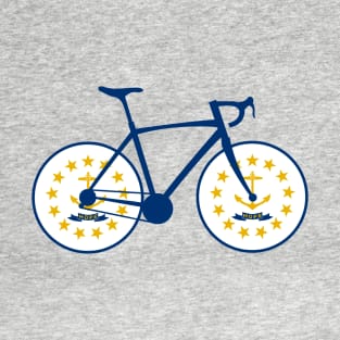 Rhode Island Flag Cycling T-Shirt